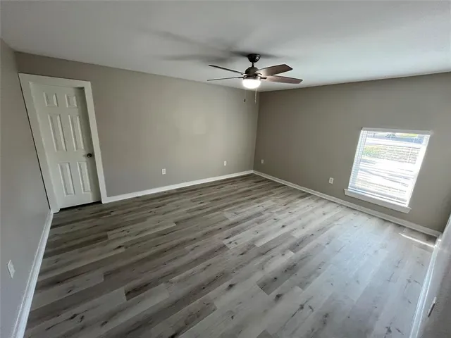 wooden floor in an empty room