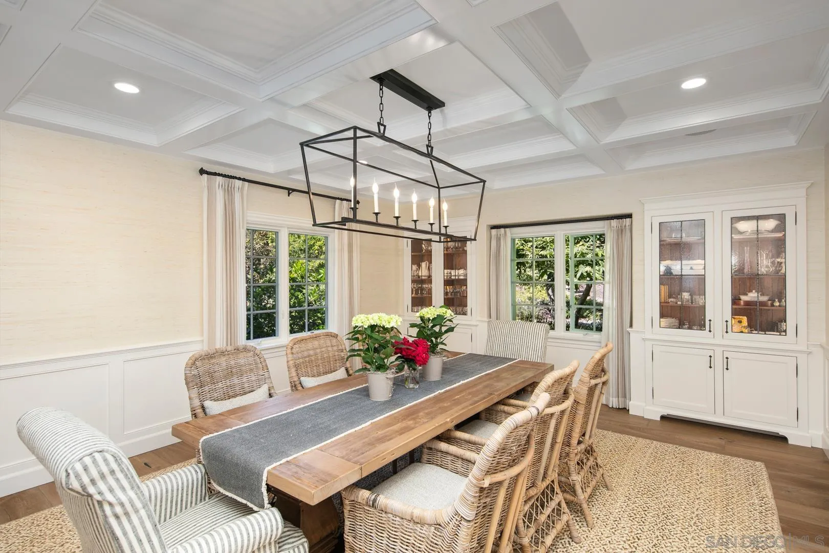 6003 La Flecha Rancho Santa Fe, CA 92067 - Photo 8 of 32 a dining room with furniture and window