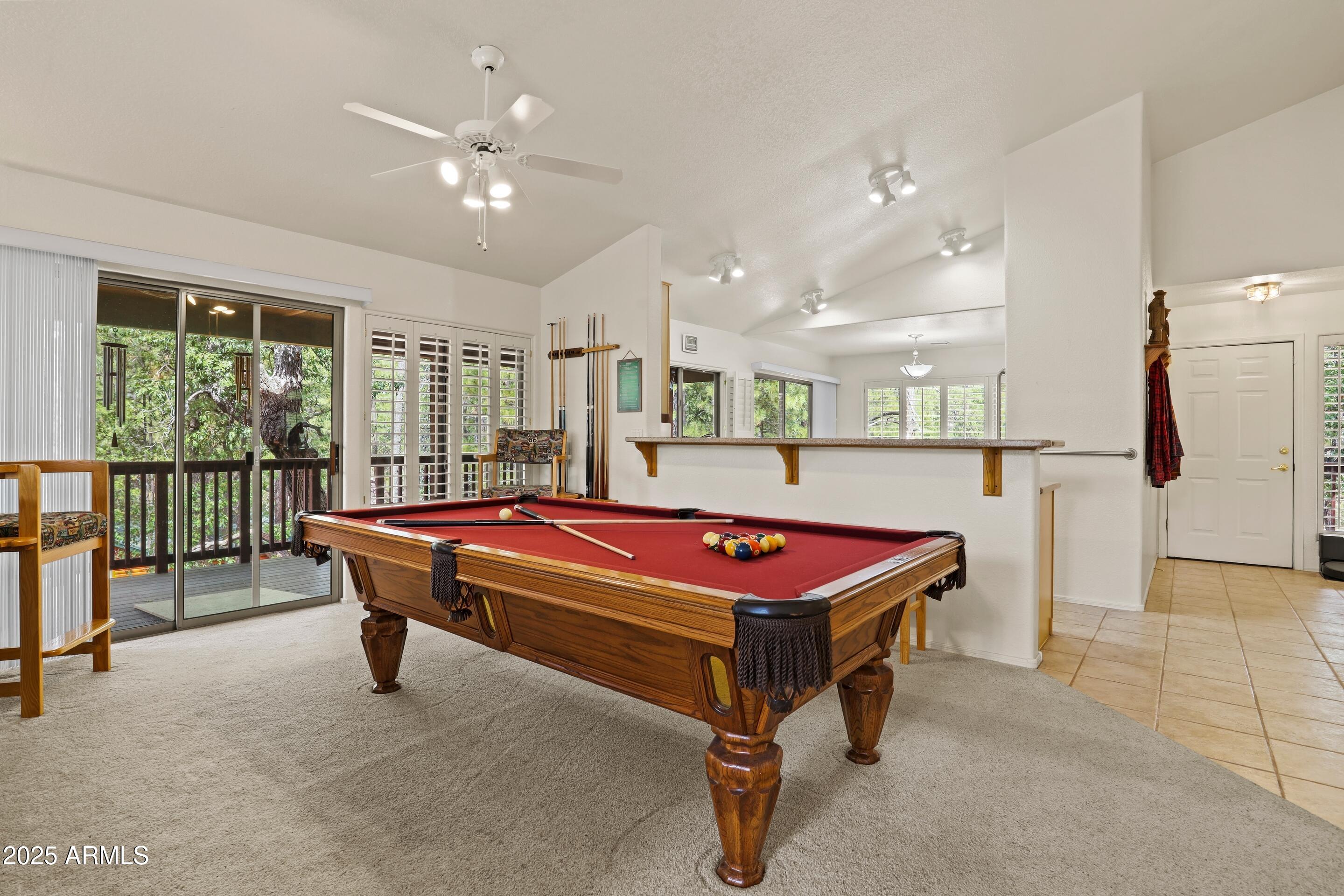 269 Homestead Lane Payson, AZ 85541 - Photo 17 of 38 a room with pool table and windows