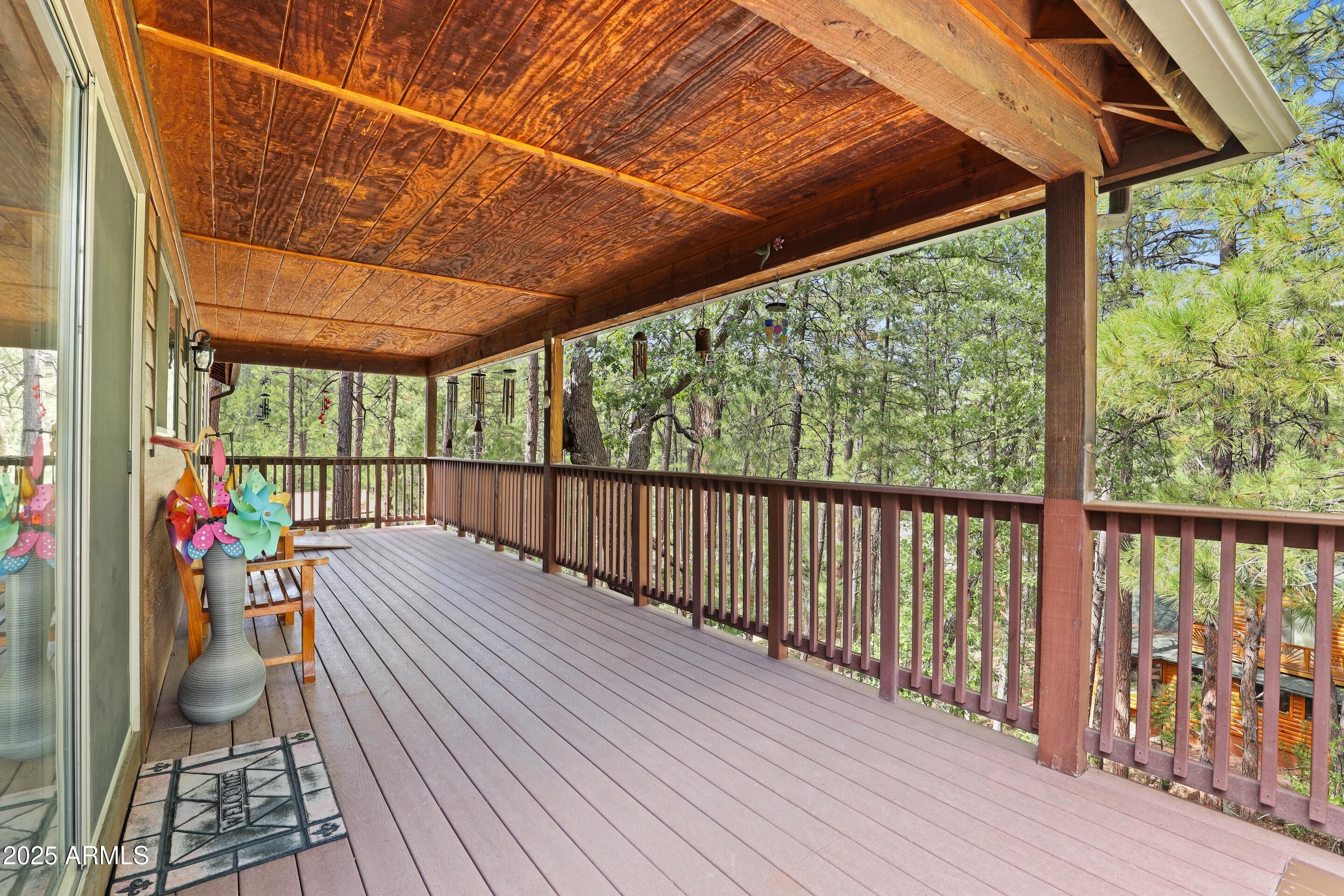 269 Homestead Lane Payson, AZ 85541 - Photo 3 of 38 a view of balcony with wooden floor