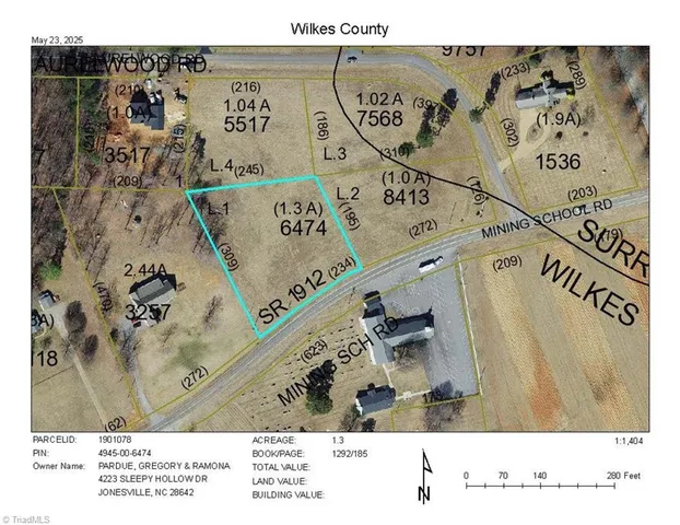 $42,500 | Lot1 Mining School Road, State Road, NC 28676