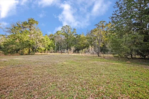 a view of yard with green space