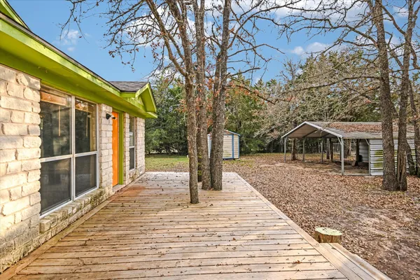 a view of a house with a pathway