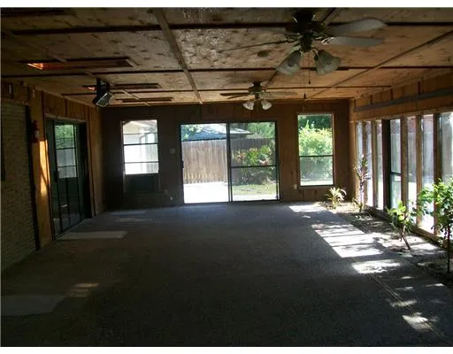 a view of outdoor space and porch