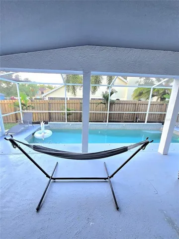 a view of a swimming pool