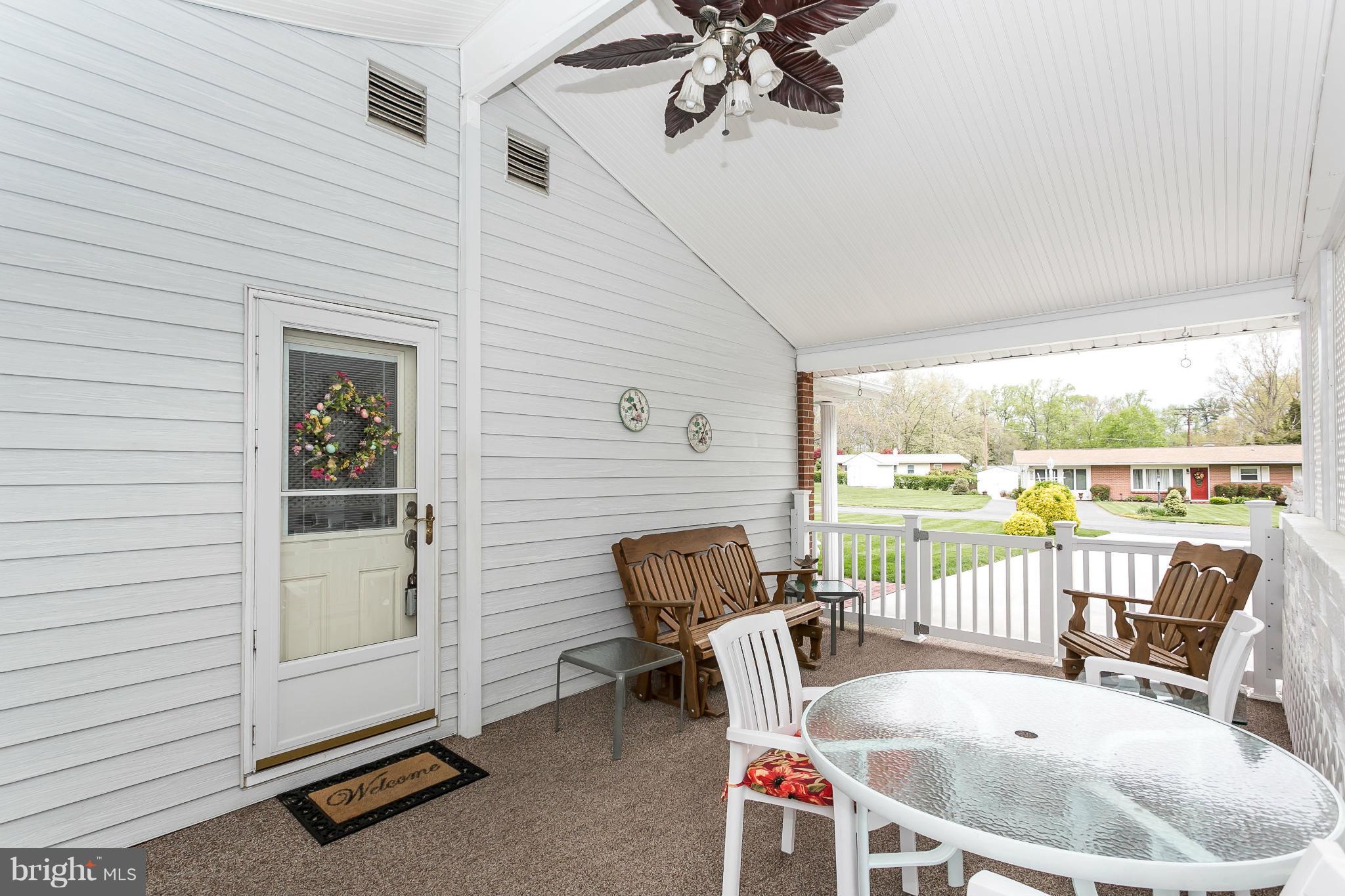 101 West Belcrest Road Bel Air, MD 21014 - Photo 22 of 30 Covered Side Porch