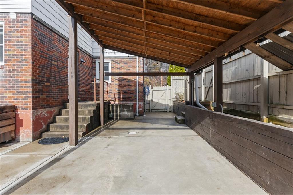 312 Friday Road Pittsburgh, PA 15209 - Photo 37 of 43 a view of a porch with wooden floor