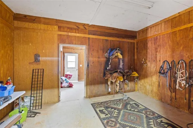 a view of a house with a patio