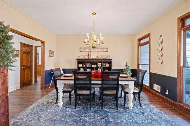 a view of livingroom with hardwood floor and hallway