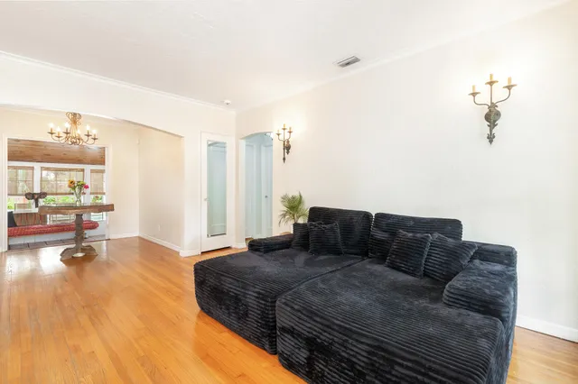 a living room with a couch