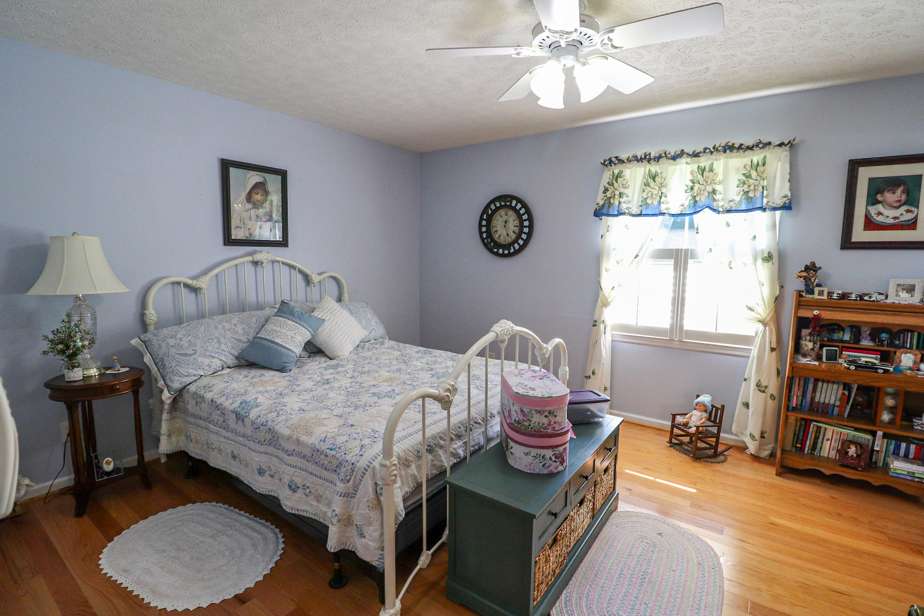 645 Long Level Road Southwest Floyd, VA 24091 - Photo 14 of 22 a bedroom with bed and a window