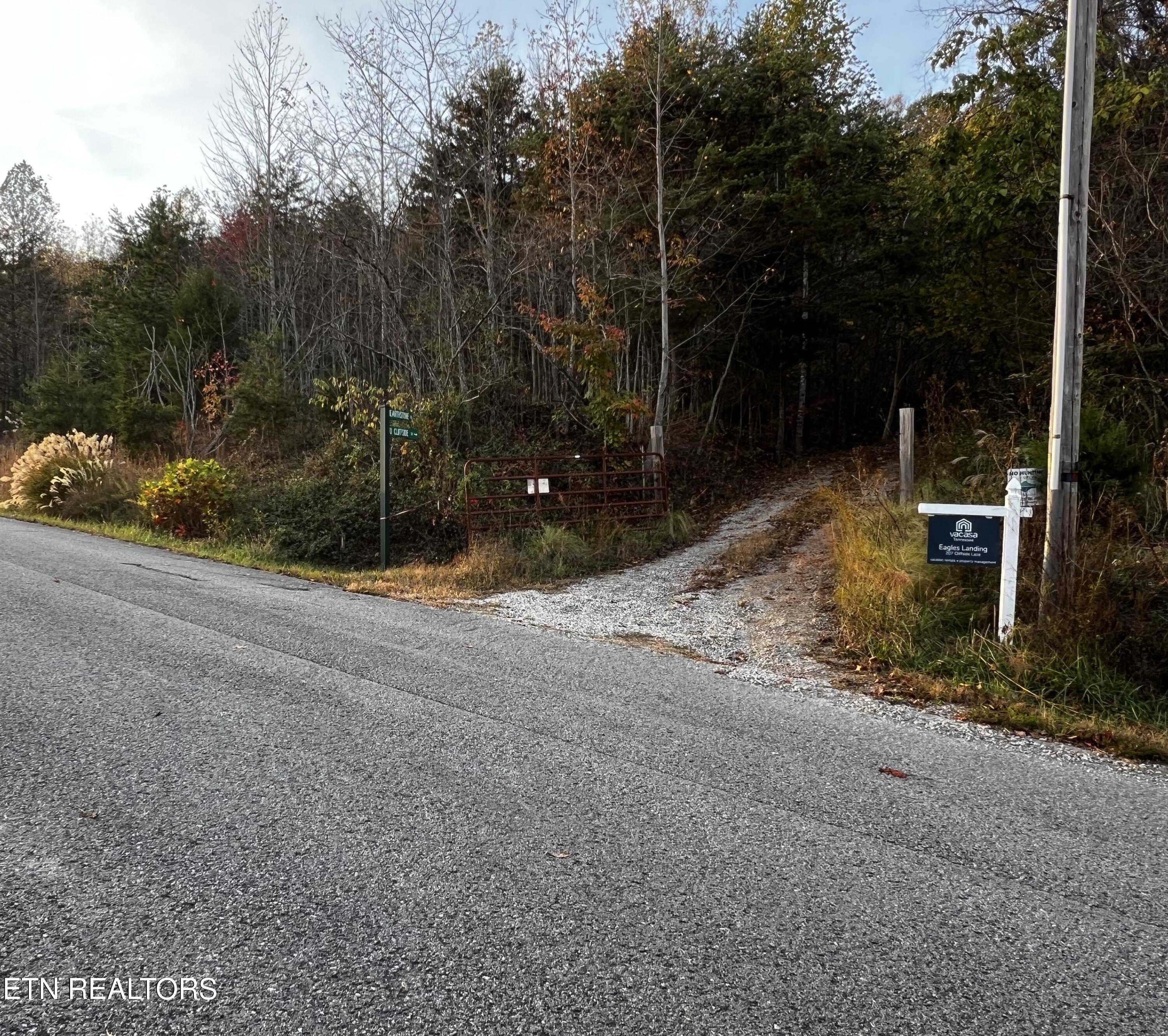 Lot 675 Chimney Rock Road New Tazewell, TN 37825 - Photo 22 of 44 Road entrance to Lot 675