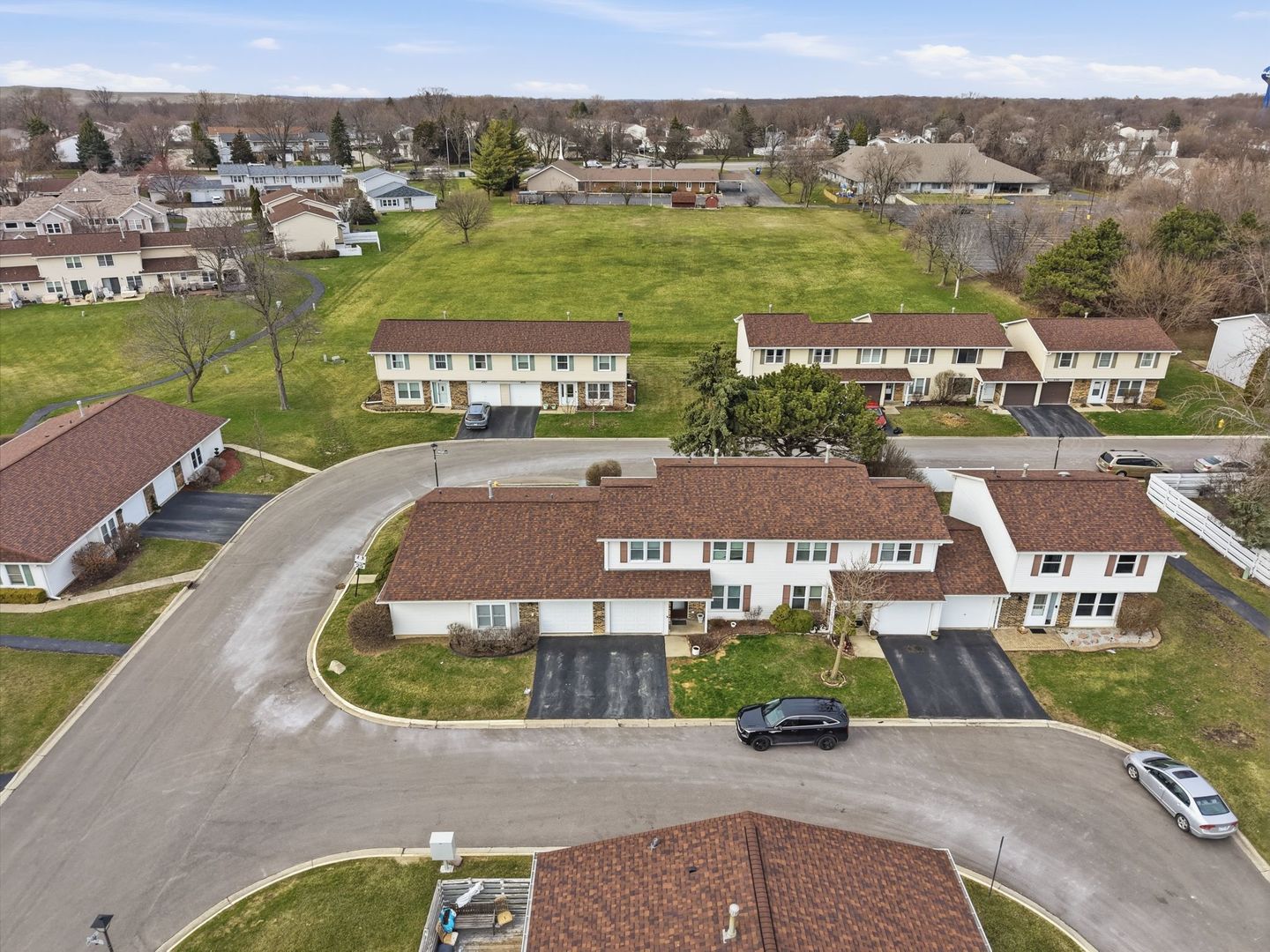 458 Wyeth Court Bolingbrook, IL 60440 - Photo 11 of 17 an aerial view of a house with a garden