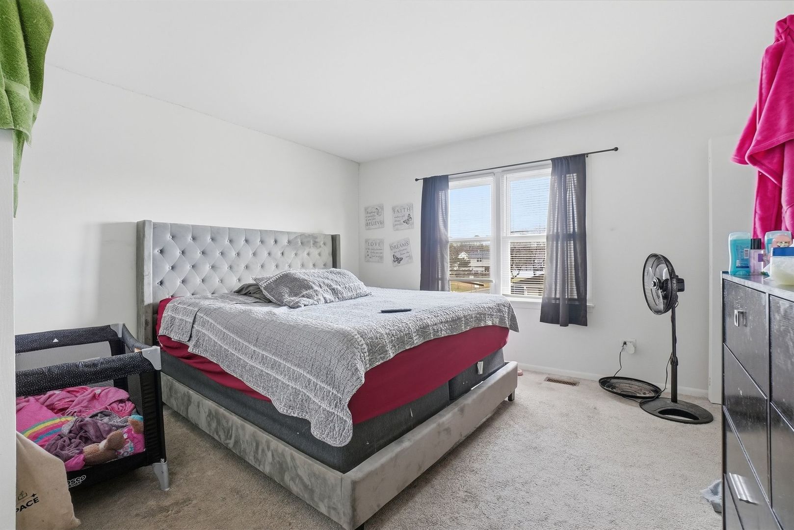 458 Wyeth Court Bolingbrook, IL 60440 - Photo 8 of 17 a bedroom with a bed and a window