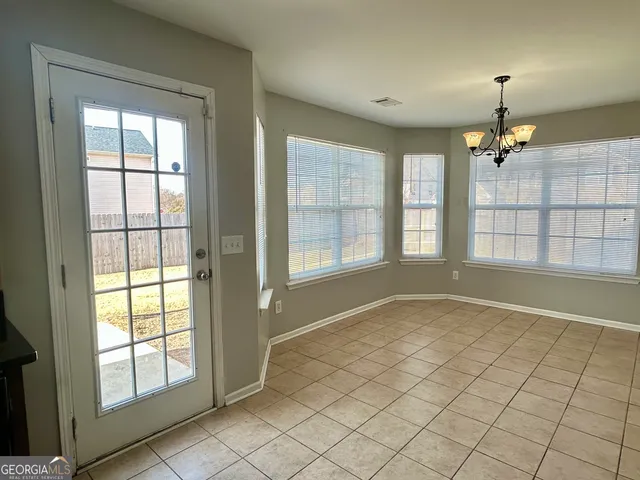 a view of a small space