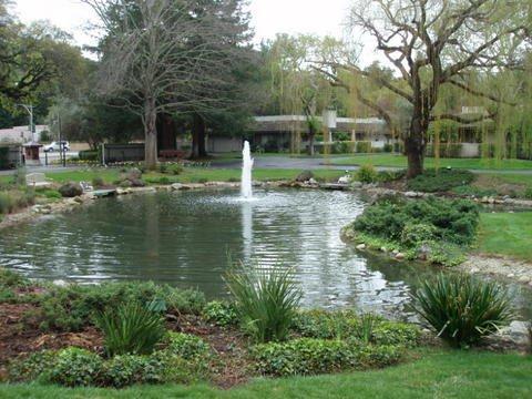 47 Bay Tree Lane Los Altos, CA 94022 - Photo 30 of 34 a view of a lake with houses