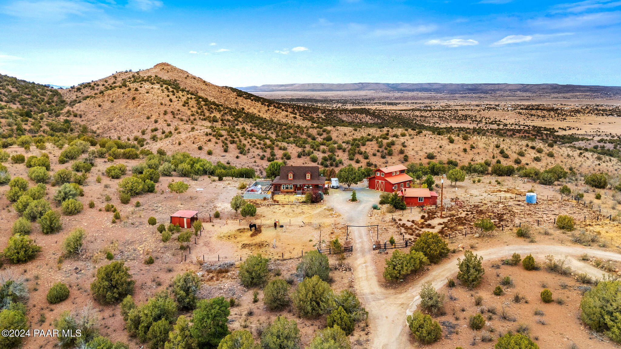 2925 Ridge Road Chino Valley, AZ 86323 - Photo 51 of 71 45-Aerial Front