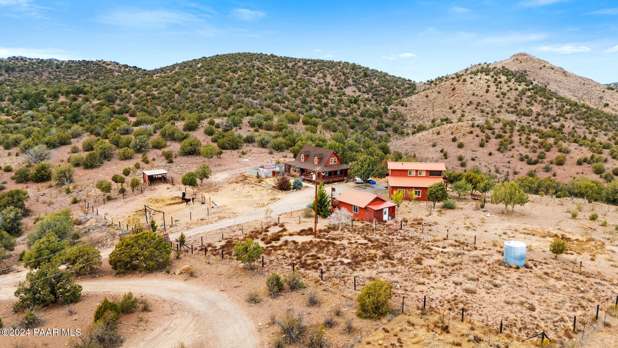2925 Ridge Road Chino Valley, AZ 86323 - Photo 53 of 71 47-Aerial Front Right
