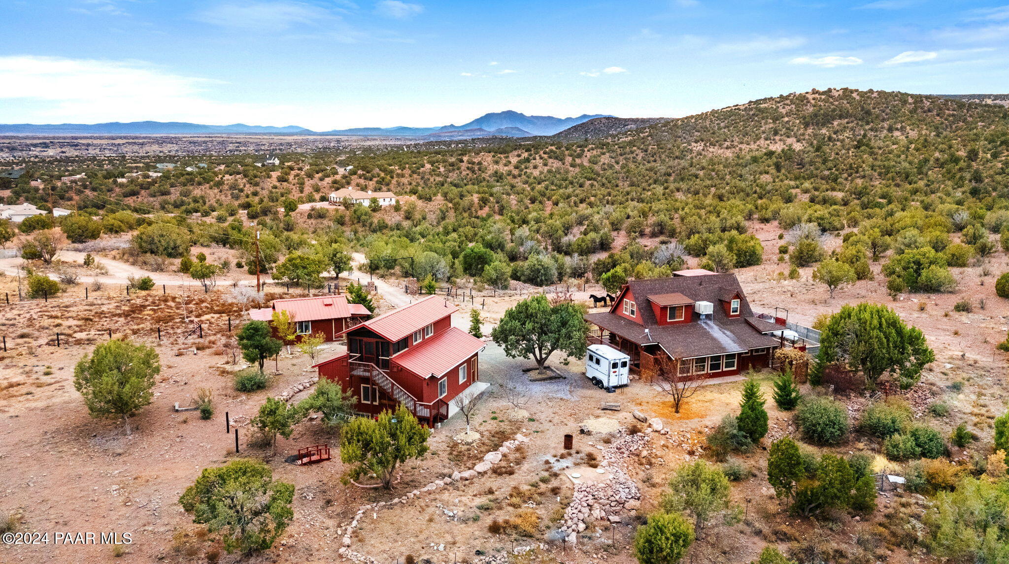 2925 Ridge Road Chino Valley, AZ 86323 - Photo 58 of 71 51-Aerial Back