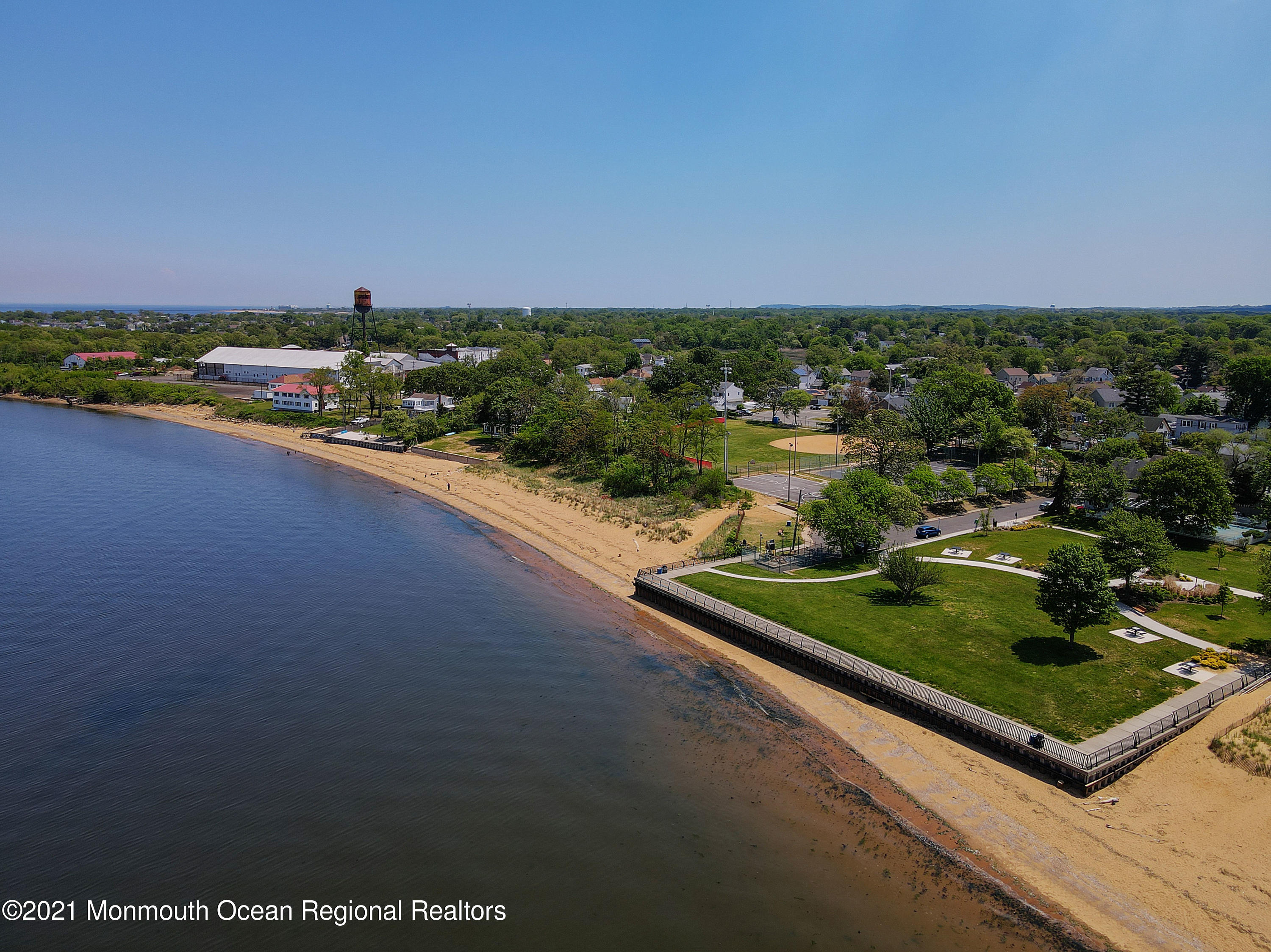100 1st Street, Unit 11 Keyport, NJ 07735 - Photo 26 of 29 a view of a city street view with ocean view