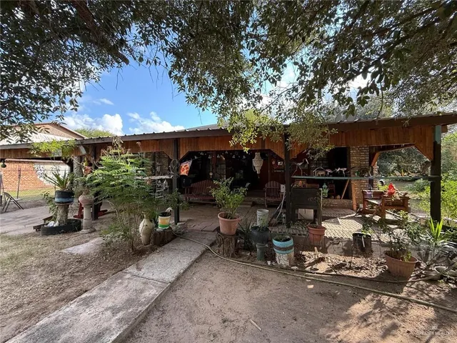 a view of outdoor space and patio