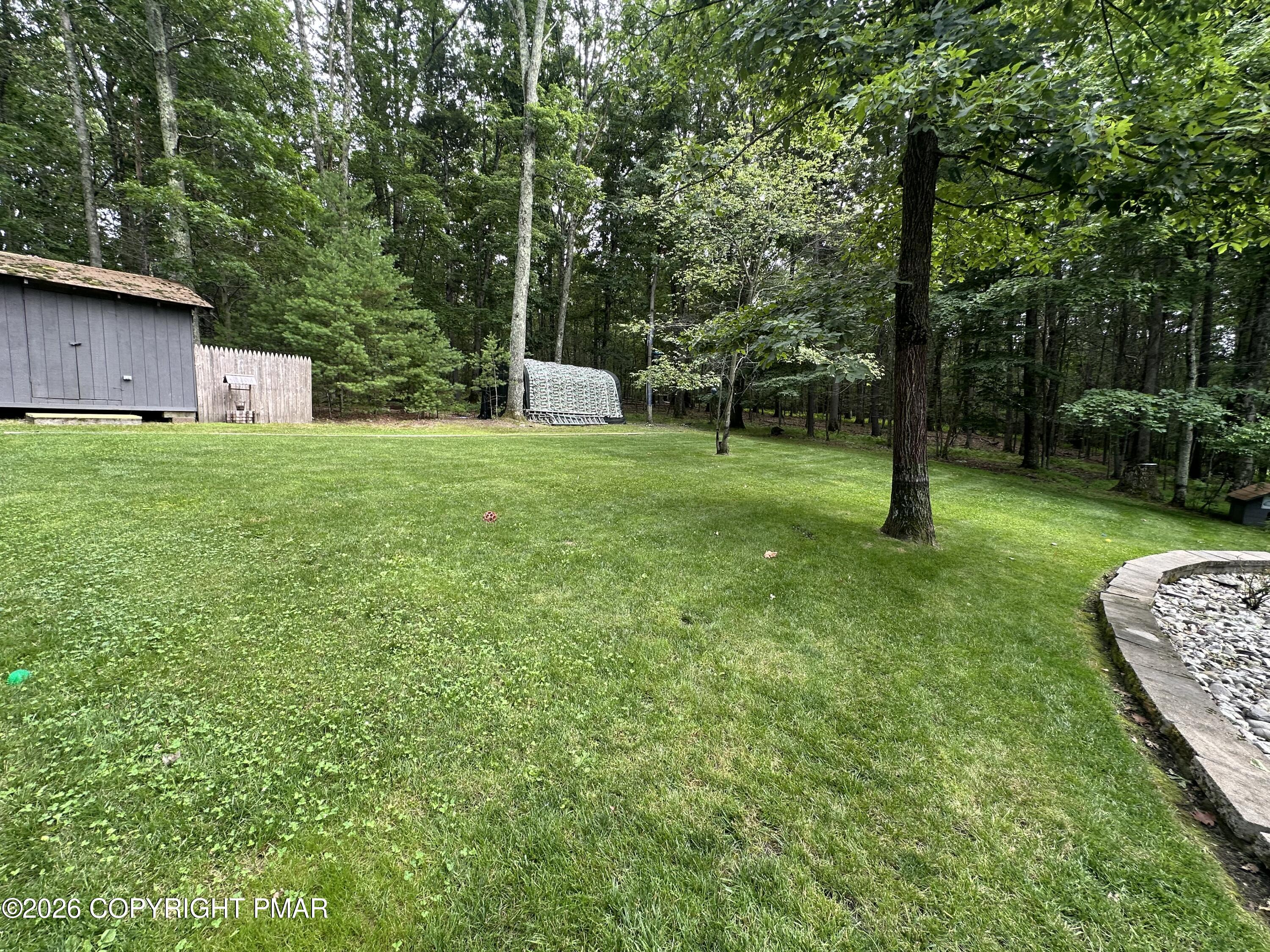 1232 Milford Road Dingmans Ferry, PA 18328 - Photo 7 of 35 Backyard