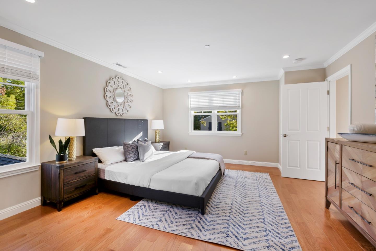 1001 Harvard Road San Mateo, CA 94402 - Photo 26 of 54 a bedroom with a bed furniture and a window