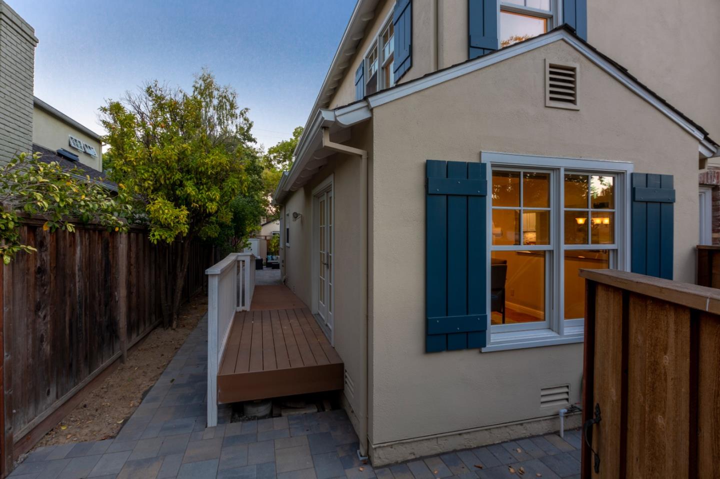 1001 Harvard Road San Mateo, CA 94402 - Photo 51 of 54 a view of a house with a deck