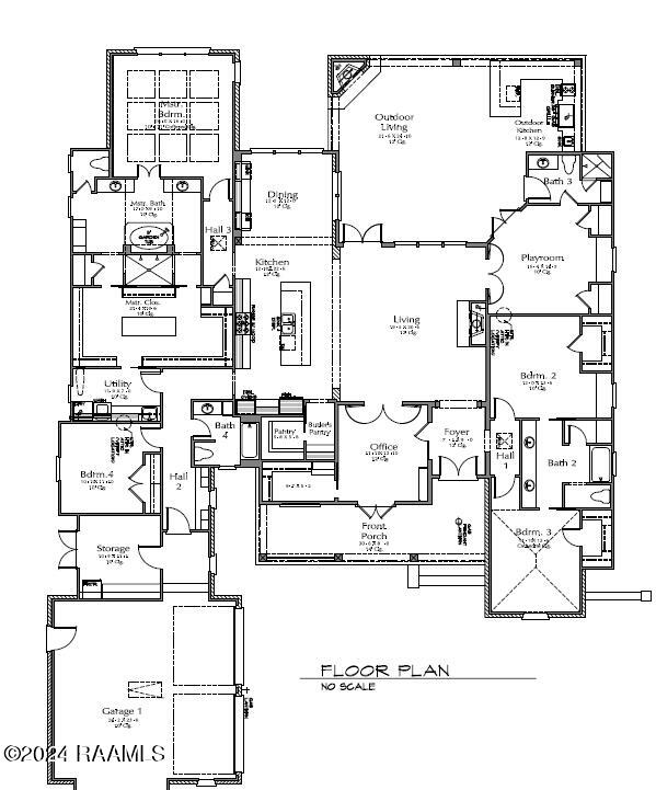 120 Castle Row Lafayette, LA 70506 - Photo 2 of 2 Floorplan
