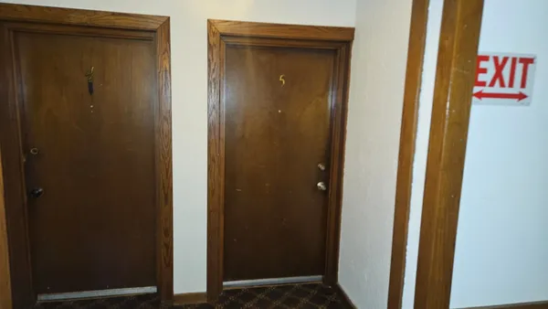 a view of closet