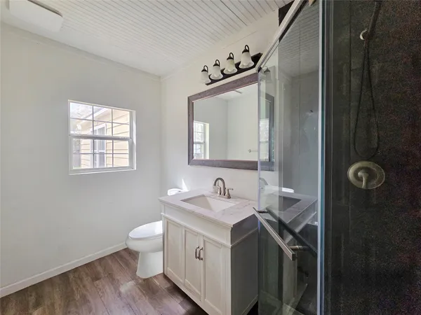 a kitchen with stainless steel appliances a refrigerator and a sink
