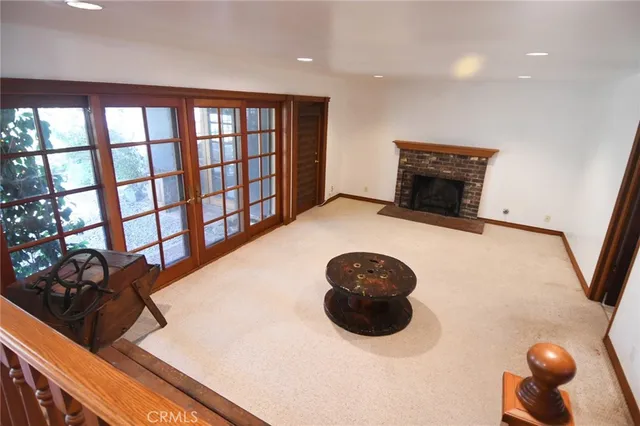 a kitchen with a stove and cabinets