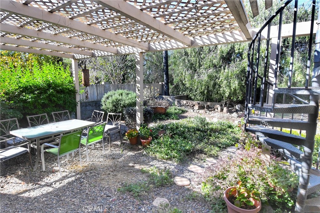 5621 Alwick Place Brea, CA 92821 - Photo 41 of 43 a backyard of a house with lots of green space and fountain