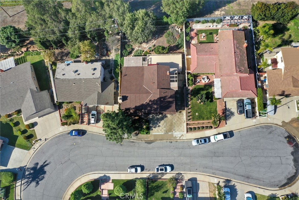 5621 Alwick Place Brea, CA 92821 - Photo 7 of 43 an aerial view of a house with outdoor space