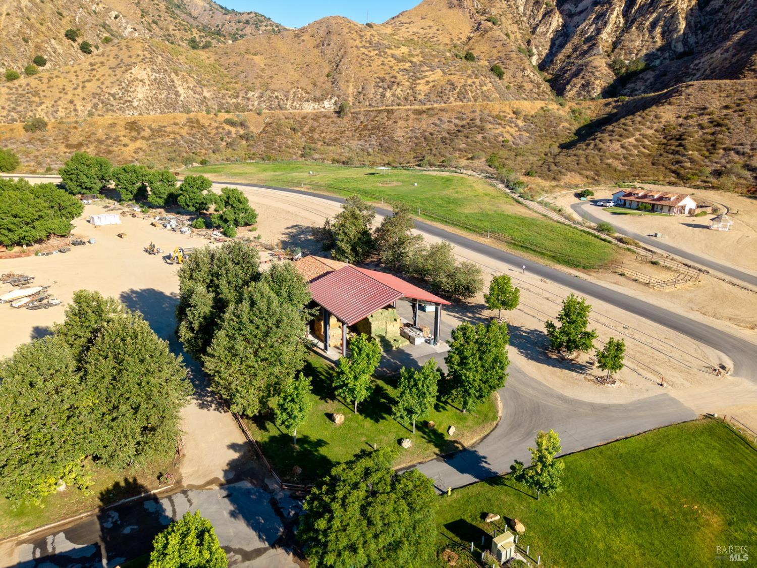 3800 Piru Canyon Road Piru, CA 93040 - Photo 21 of 65 an aerial view of residential houses with outdoor space