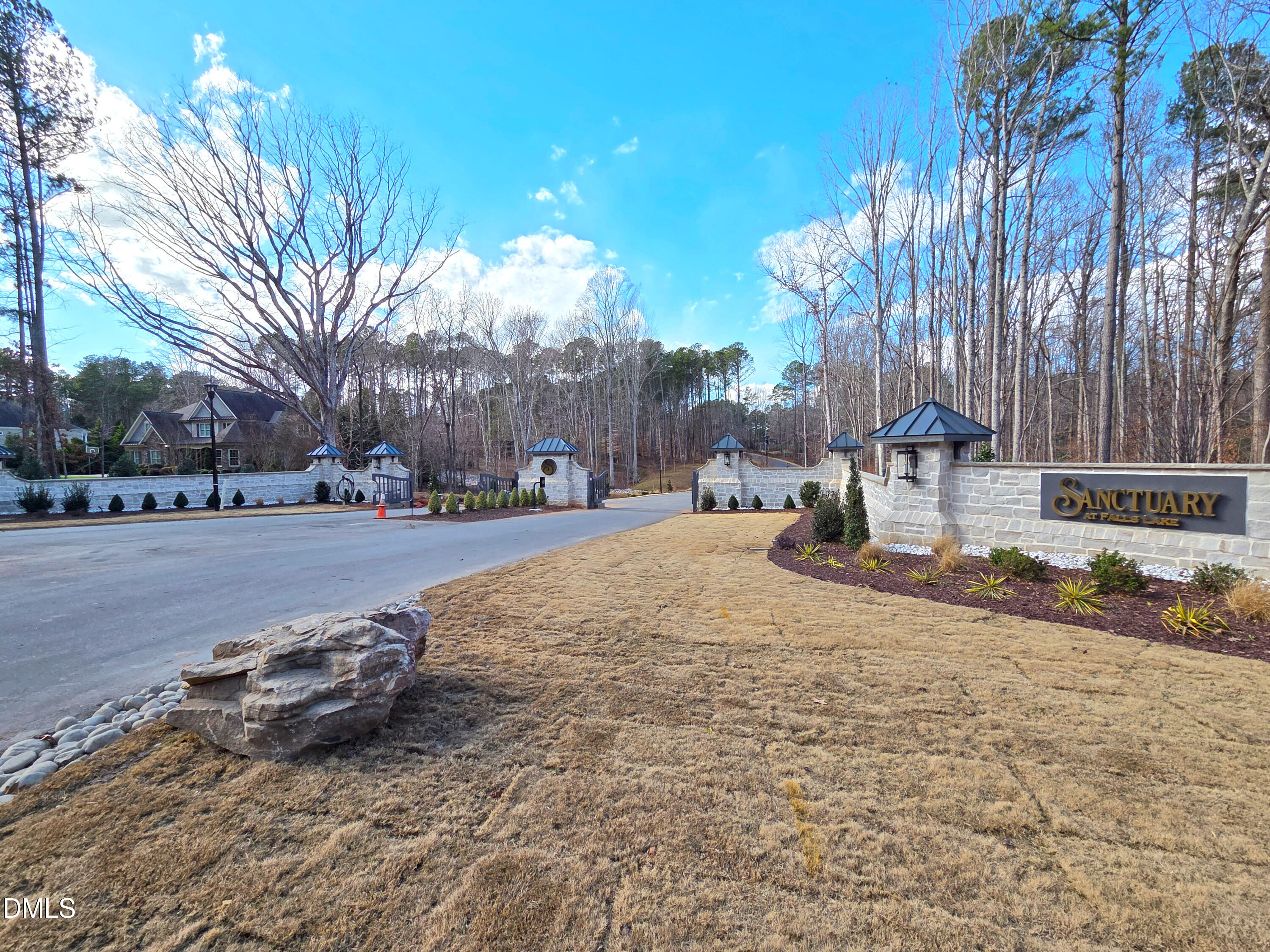 6460 Sanctuary Falls Drive Raleigh, NC 27614 - Photo 17 of 21 a view of road with a building