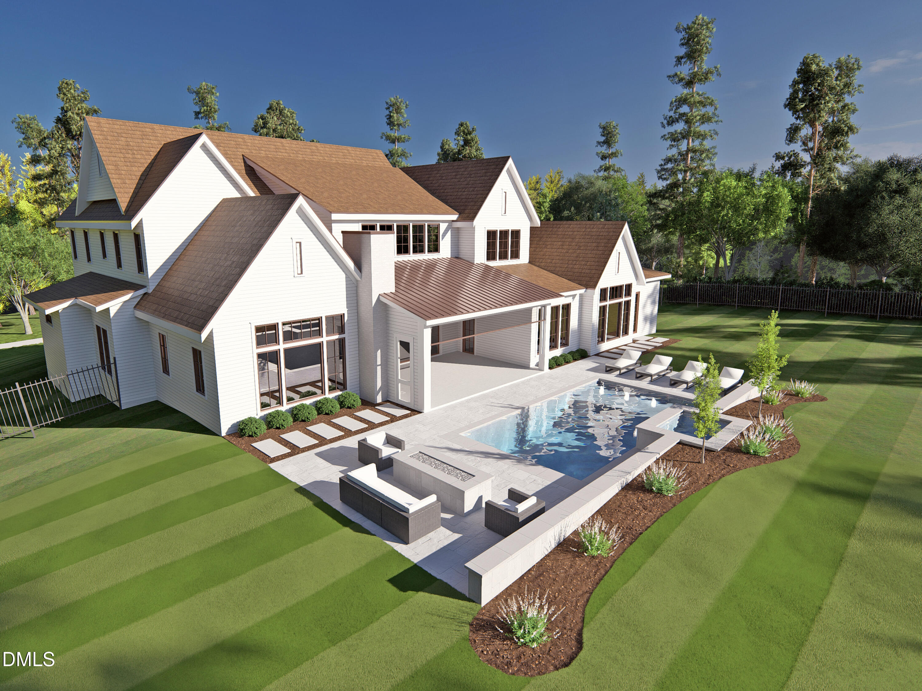 6460 Sanctuary Falls Drive Raleigh, NC 27614 - Photo 5 of 21 a aerial view of a house with swimming pool