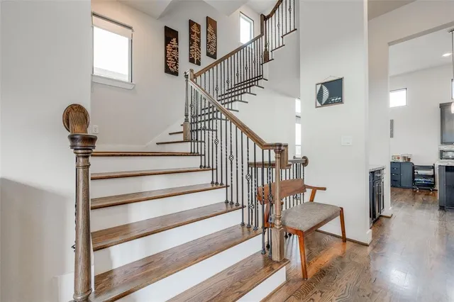 a stove top oven sitting inside of a kitchen