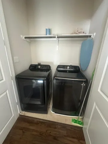 wooden floor in an empty room