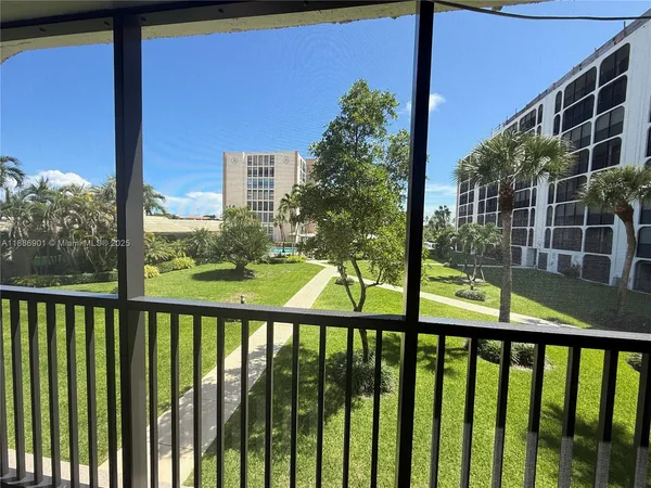 a view of a porch