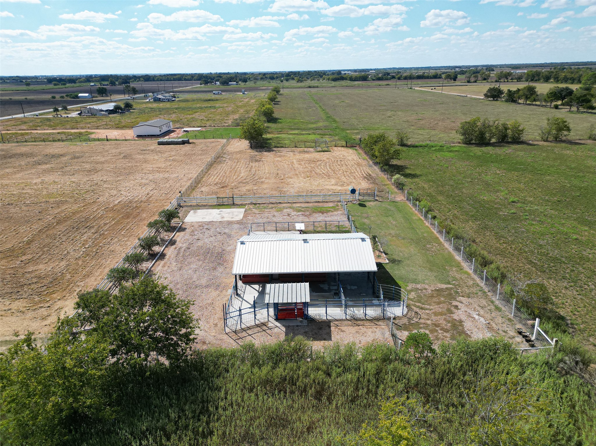 1023 Williams Road East Bernard, TX 77435 - Photo 16 of 18 a aerial view of a house with a lake view