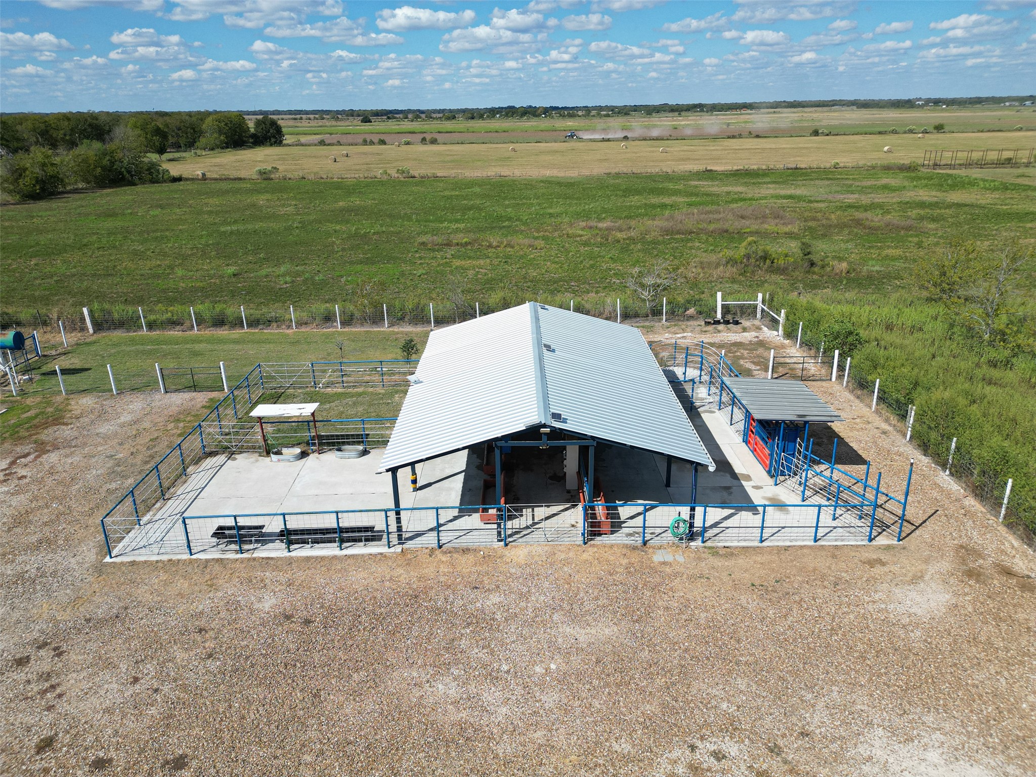 1023 Williams Road East Bernard, TX 77435 - Photo 10 of 18 a view of a terrace with a bench and yard