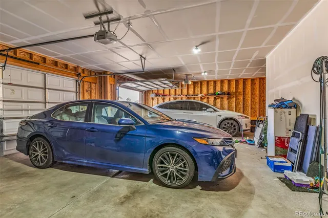 a view of car garage
