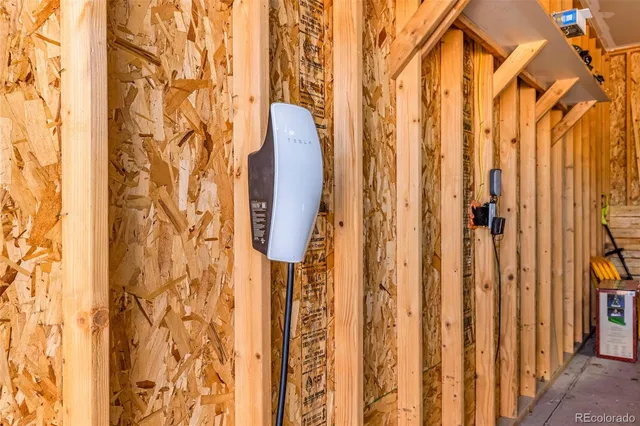 a close up of a curtain with a white curtain