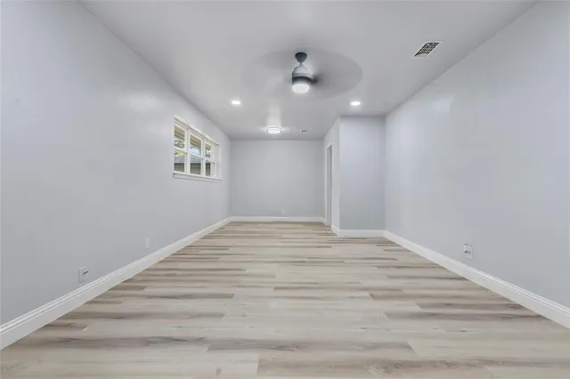 a view of empty room