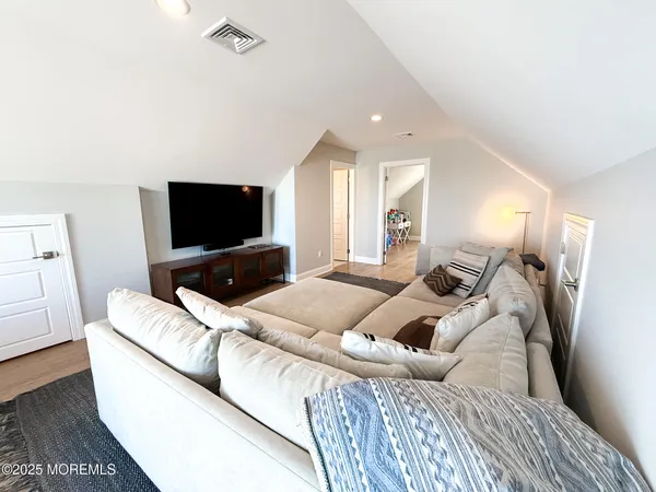 a view of a walk in closet