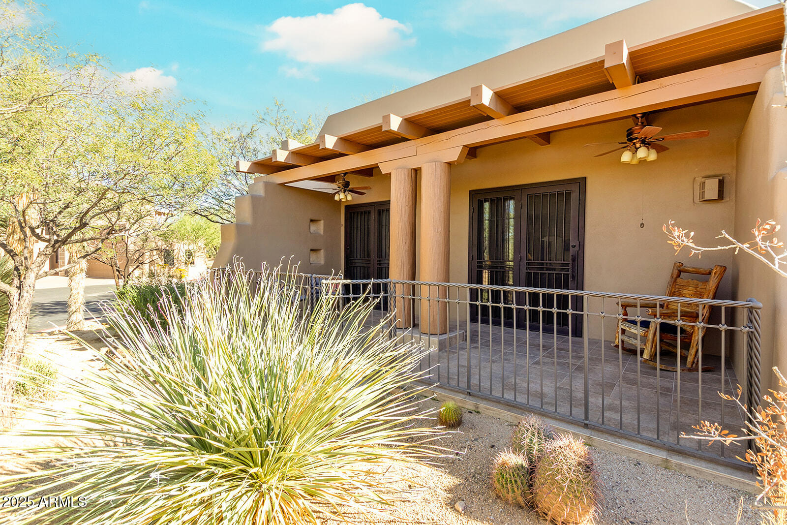 36601 North Mule Train Road, Unit 45B Carefree, AZ 85377 - Photo 21 of 41 a view of a house with a patio