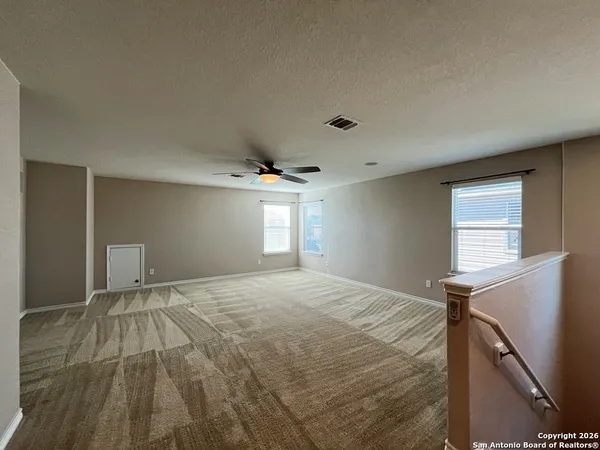 a view of empty room