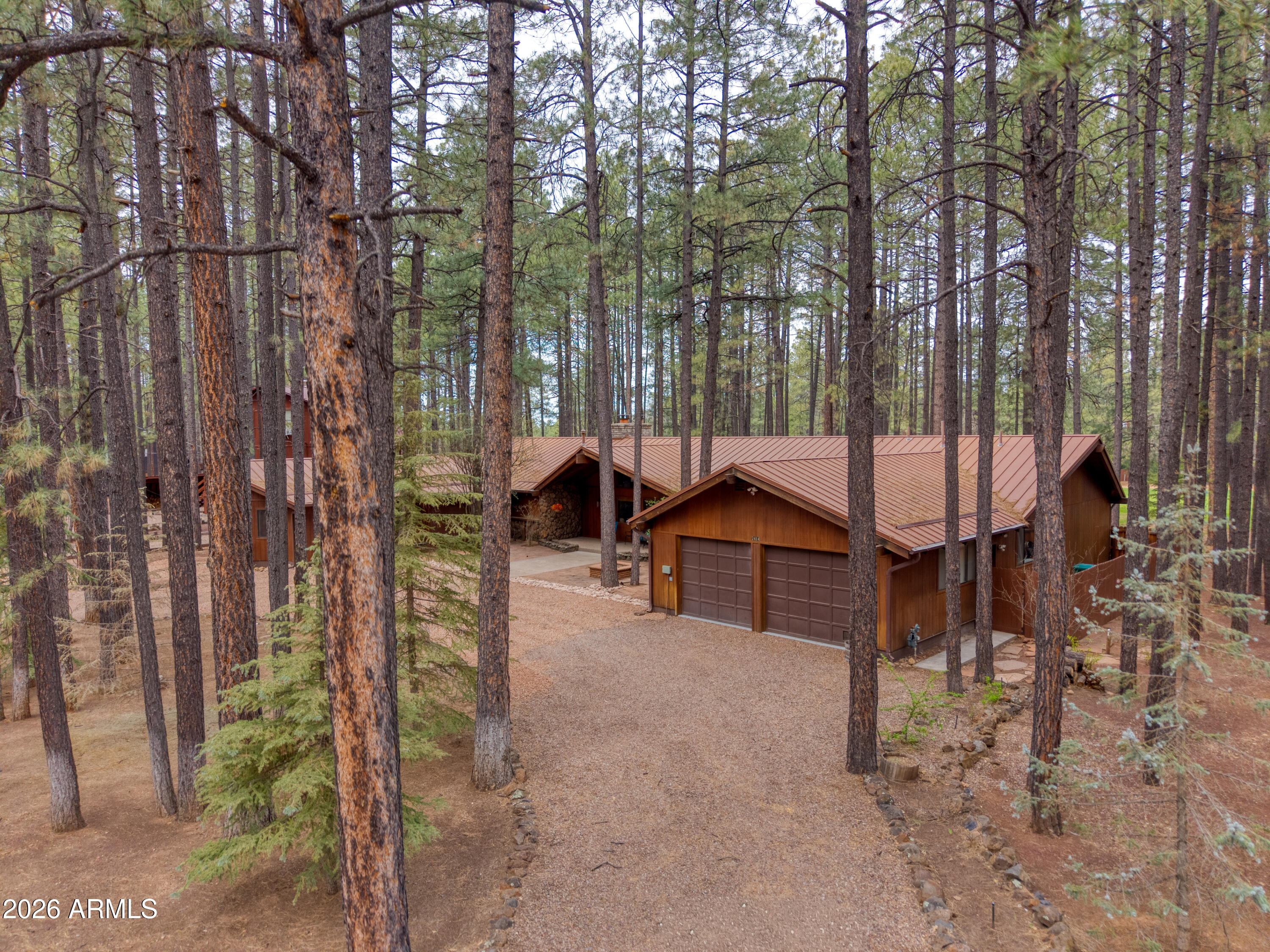 7414 Geronimo Road Pinetop, AZ 85935 - Photo 2 of 67 a view of outdoor space yard and patio