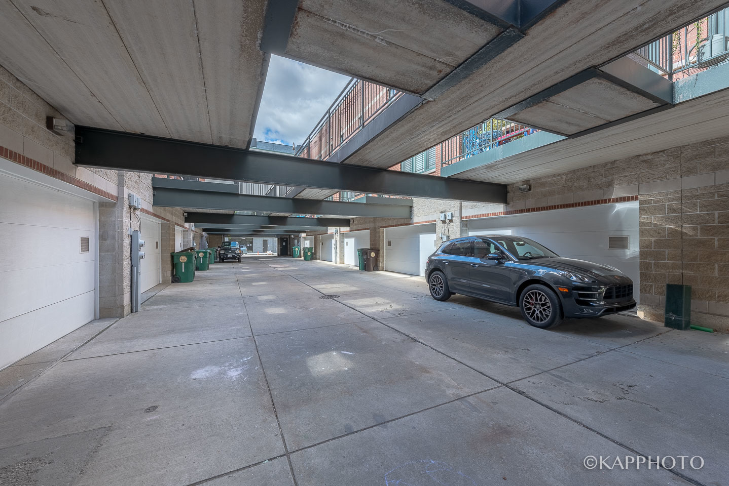 1 North Bishop Street, Unit 15 Chicago, IL 60607 - Photo 25 of 25 a view of parking garage with cars parked